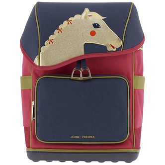 Jeune Premier Skoletaske - 18L - Ergomaxx - Saddle Bag