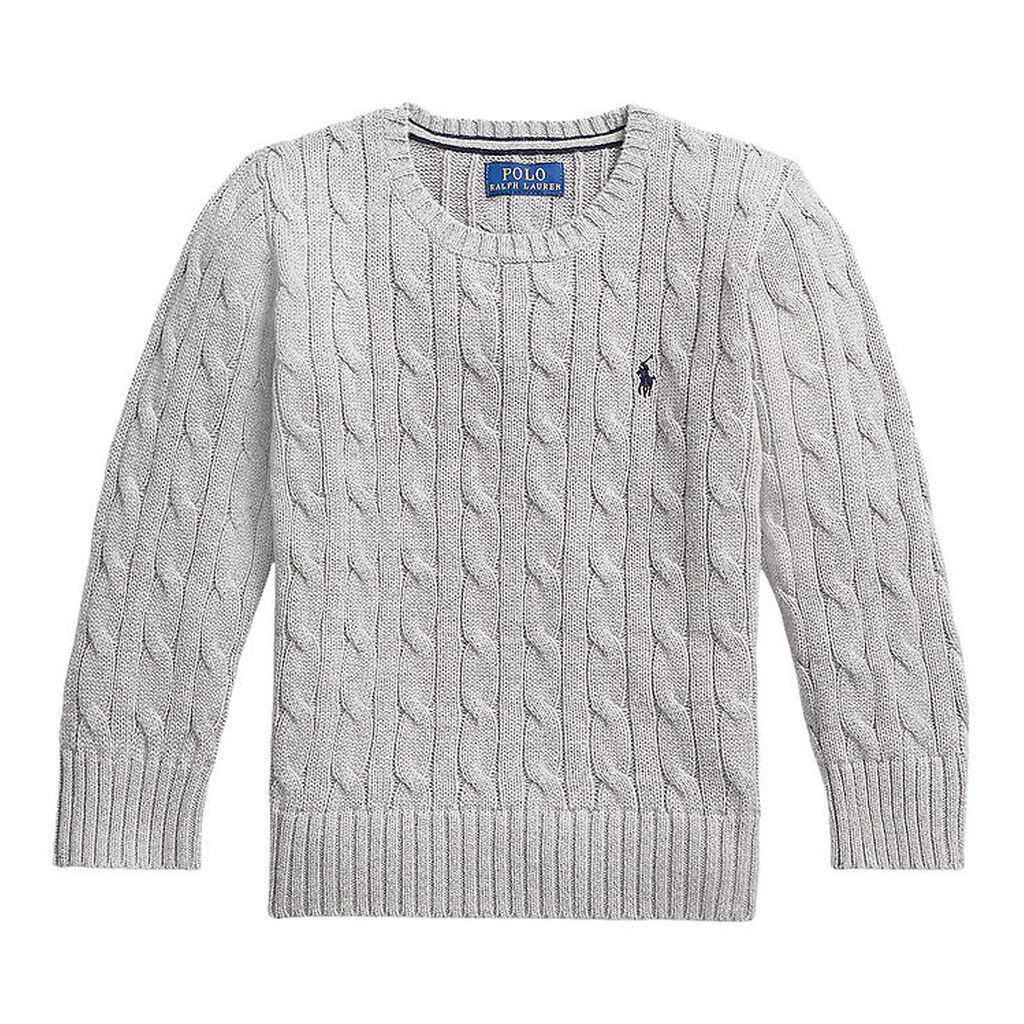 Polo Ralph Lauren Bluse - Strik - Gråmeleret