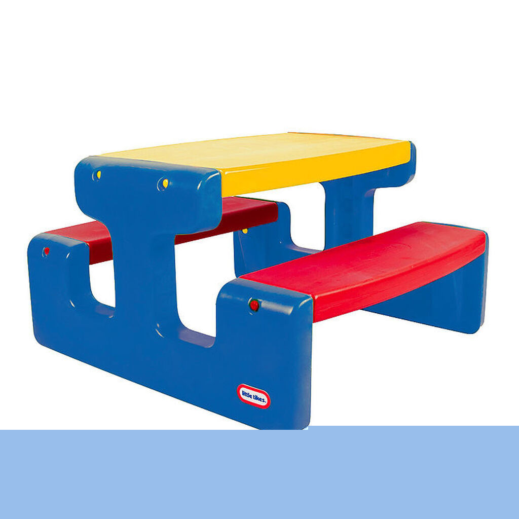 Little Tikes Bord/Bænkesæt - 83x74x47 cm - Primary