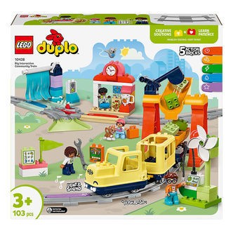 LEGOÂ® DUPLO - Stort Interaktivt Lokalbanetog 10428 - 103 Dele