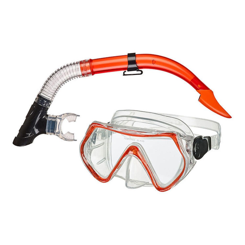 BECO Snorkelsæt - Livorno 8+ - Rød