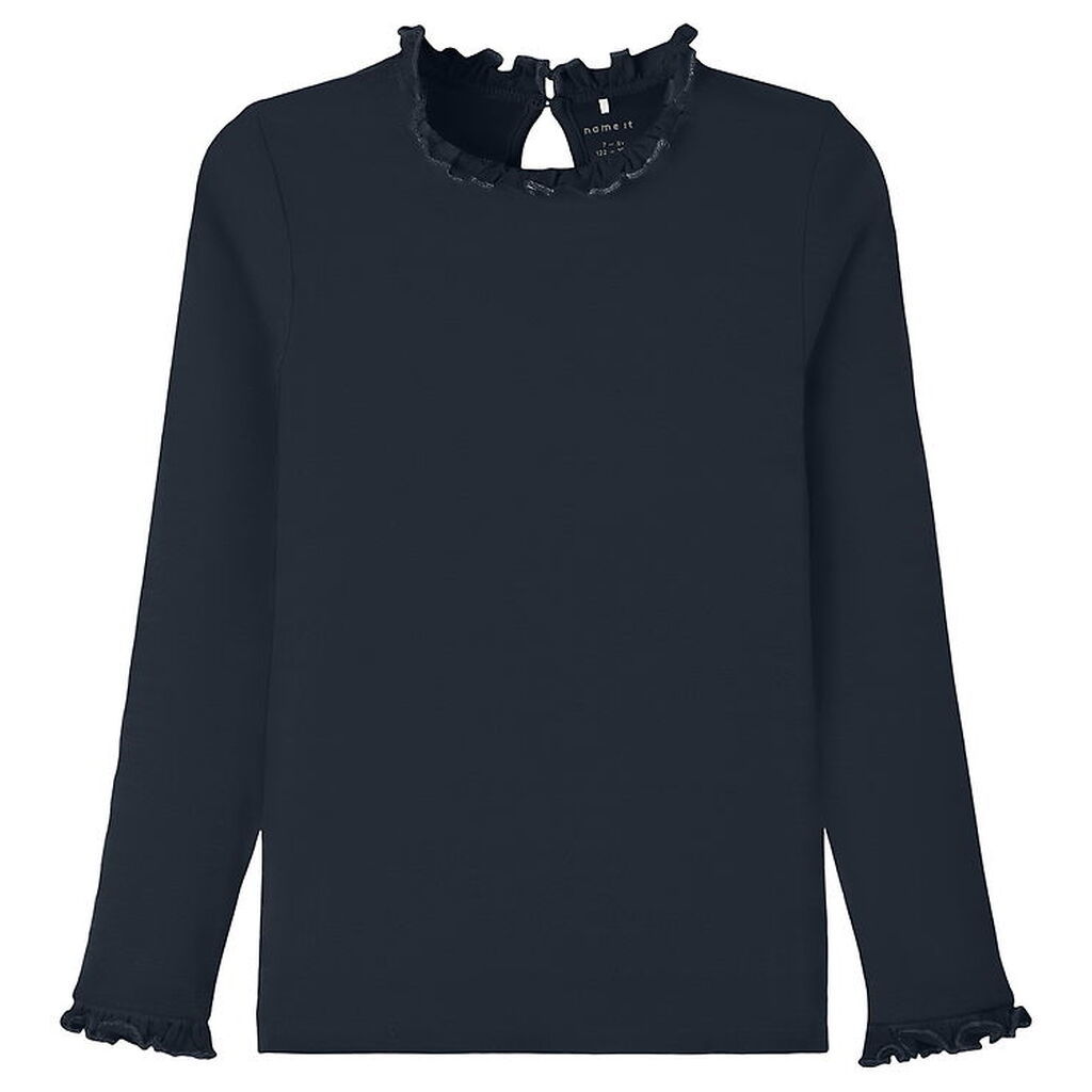 Name It Bluse - Viskose - NmfPrakula - Dark Sapphire