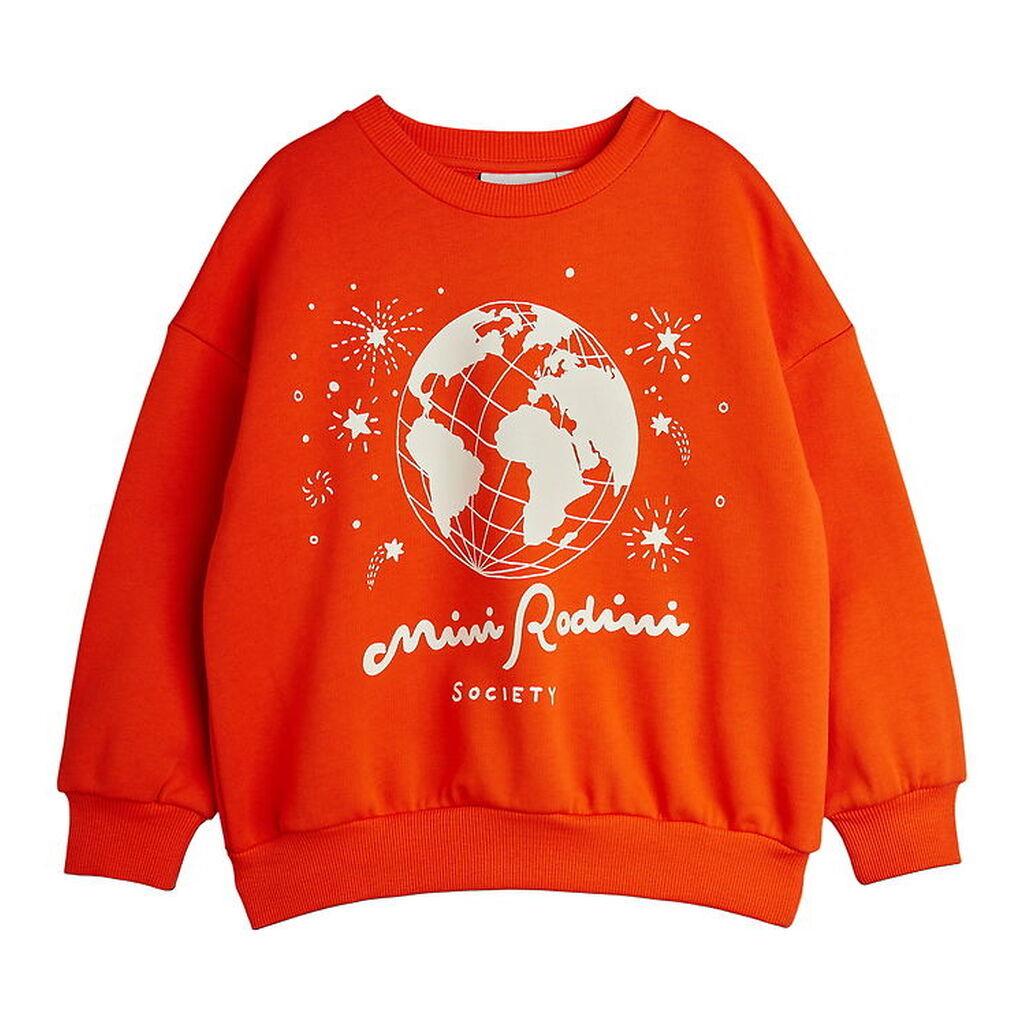 Mini Rodini Sweatshirt - Society - Rød