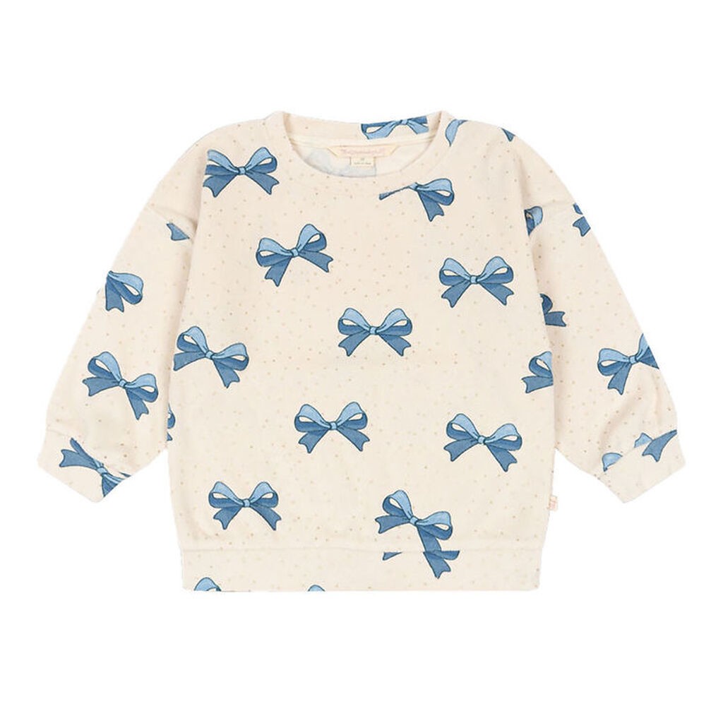 Konges Sløjd Bluse - Itty - Frotté - Bowie Blue Gold