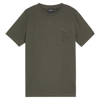 Lyle & Scott T-shirt - Embossed Eagle - Deep Depths