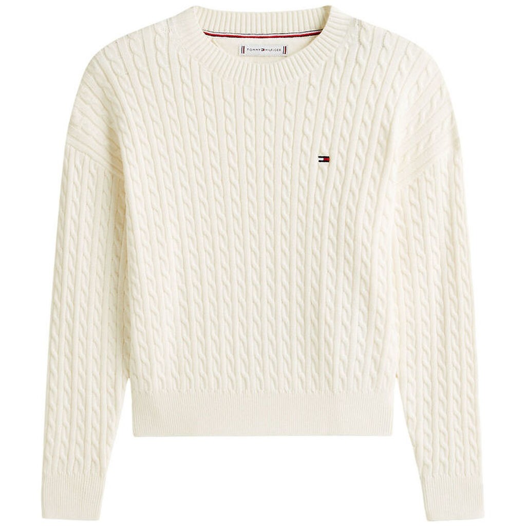 Tommy Hilfiger Bluse - Strik - Ivory Silk