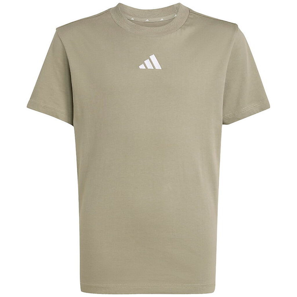 adidas Performance T-shirt - 160 - Silver Pebble/Hvid