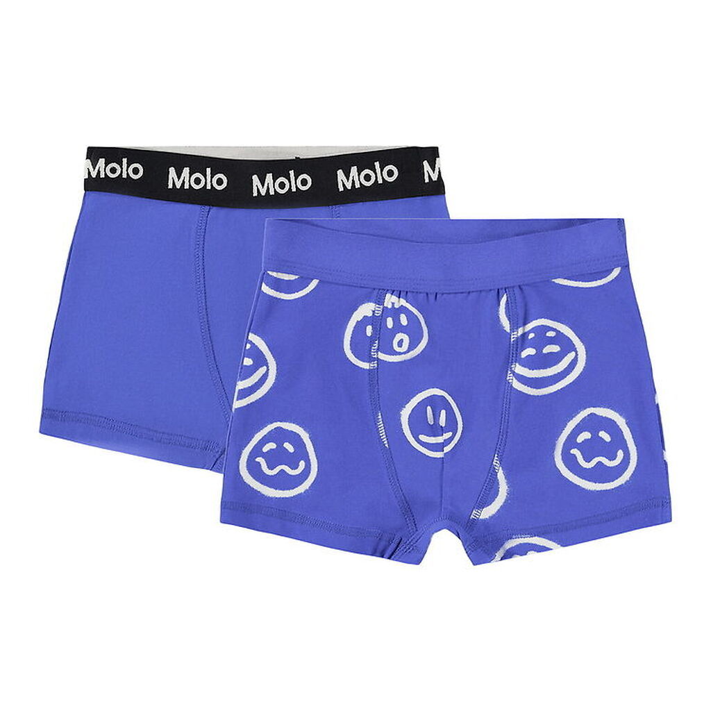 Molo Boxershorts - Justin - 2-pak - Moon Moods Blue