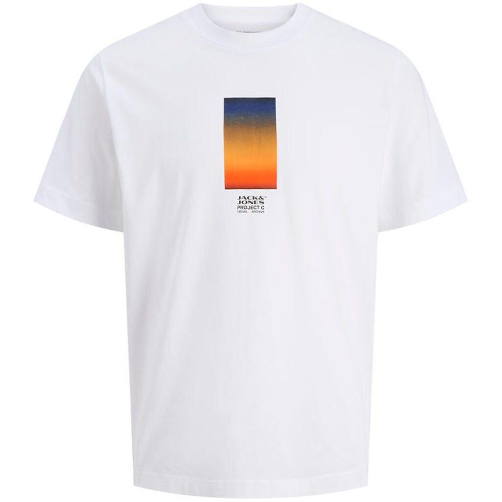 Jack & Jones - T-shirt - JcoCalma Photo - Bright White
