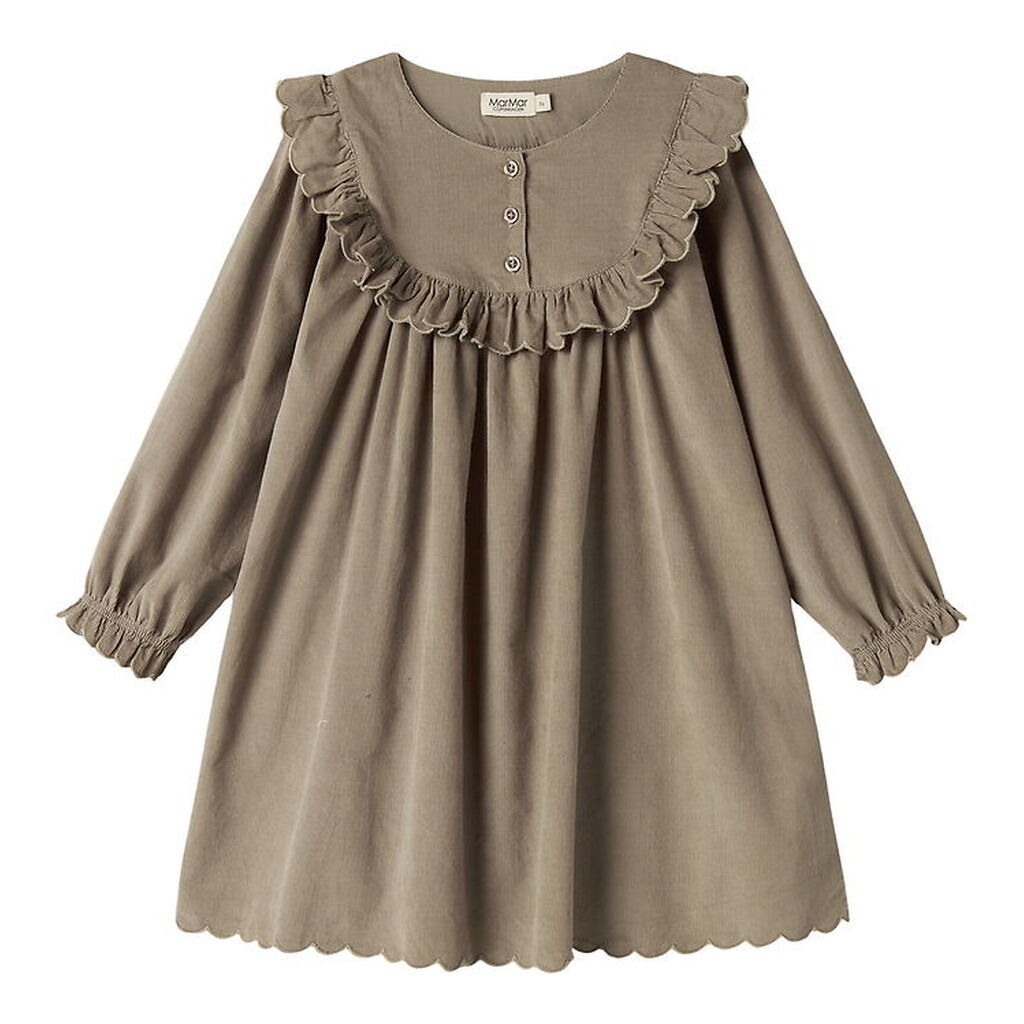 MarMar Kjole - Fløjl - Delina - Mud