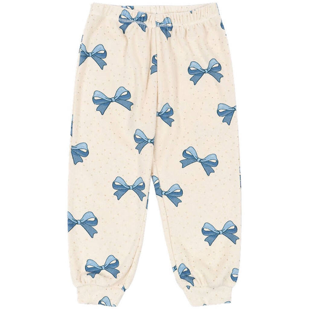 Konges Sløjd Bukser - Itty - Frotté - Bowie Blue Gold