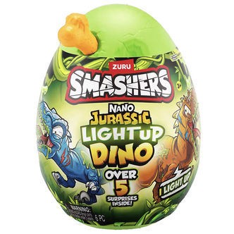 Smashers - Nano Jurassic Light Up Dino Egg