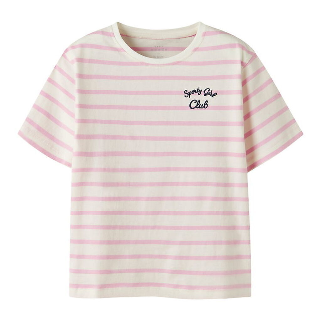 Name It T-shirt - NkfVita - Sweet Dreams/Sporty Girl Embroidery