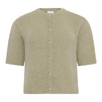 Grunt Cardigan - Strik - GrEvissa - Dust Green