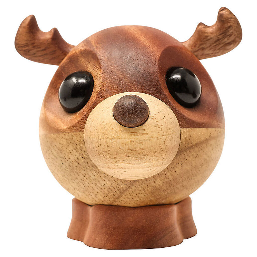 FableWood Pick-Me-Up Rensdyr - Svend - 12 cm - Natur