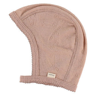 MarMar Hjelm - Hoody - Uld - Burnt Rose