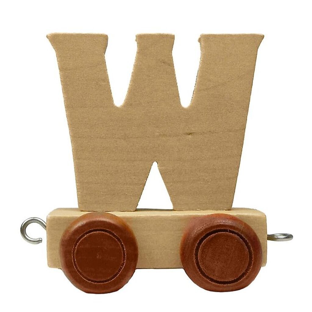 Bino Toys Navnetog - Træ - 5 cm - W