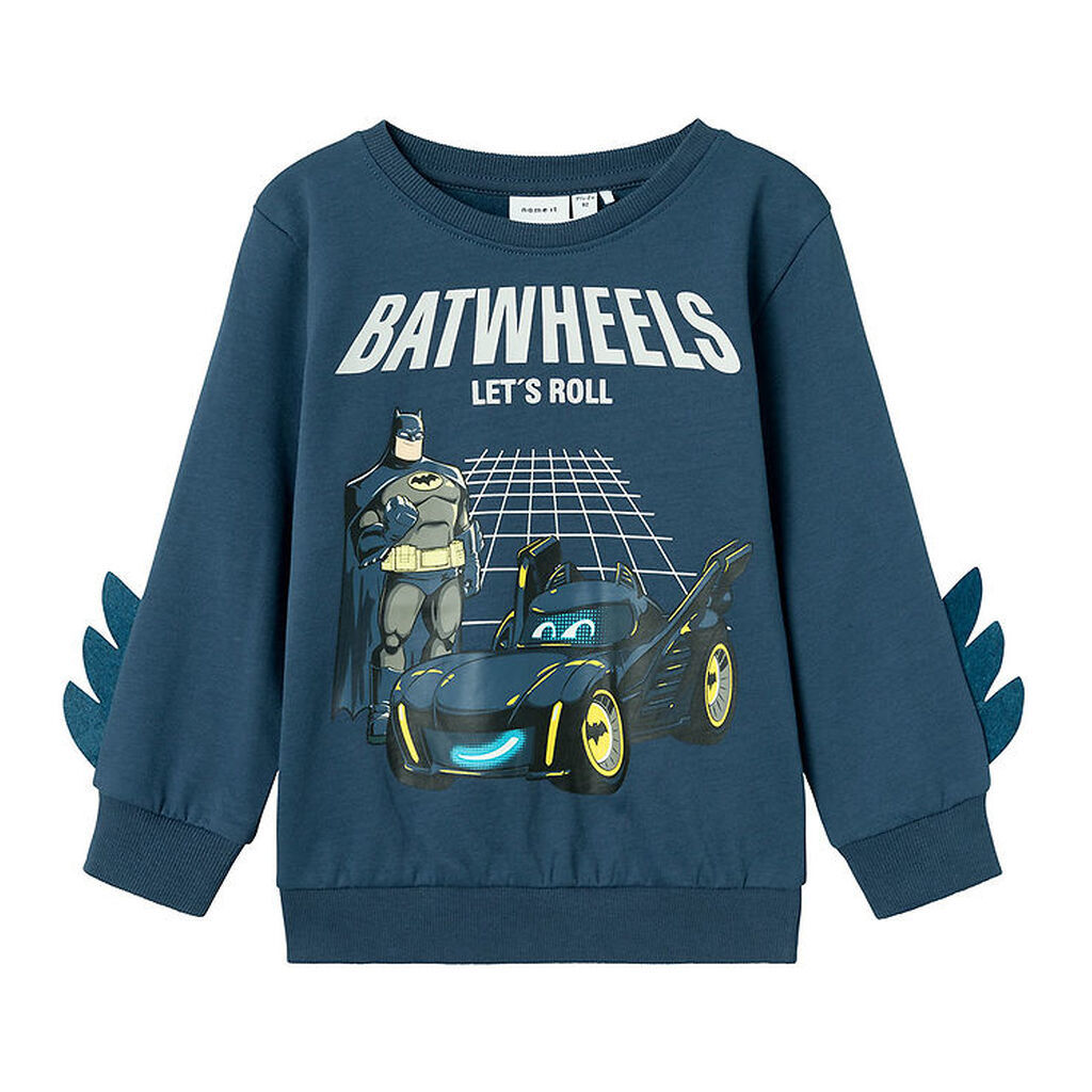 Name It Sweatshirt - Noos - NmmJuice Batwheels - Dark Denim