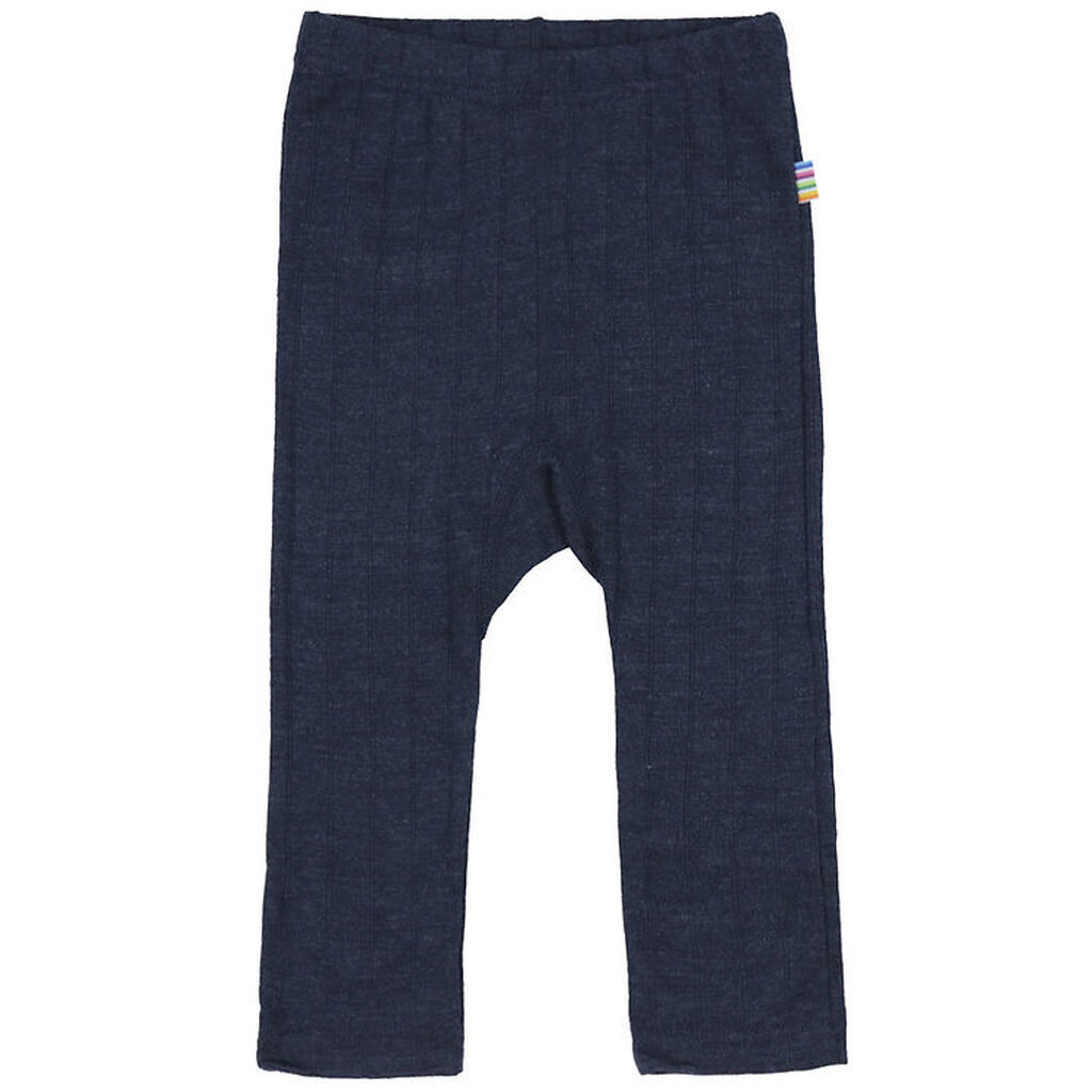 Joha Leggings - Uld/silke - Navy