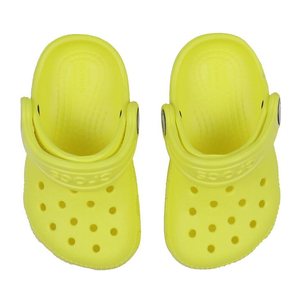 Crocs Sandaler - Claassic Clog T - Cyber Yellow