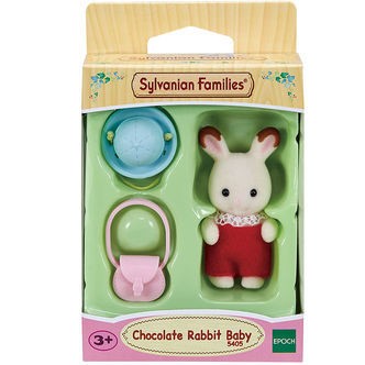 Sylvanian Families - Chocolate Rabbit Baby - 5405