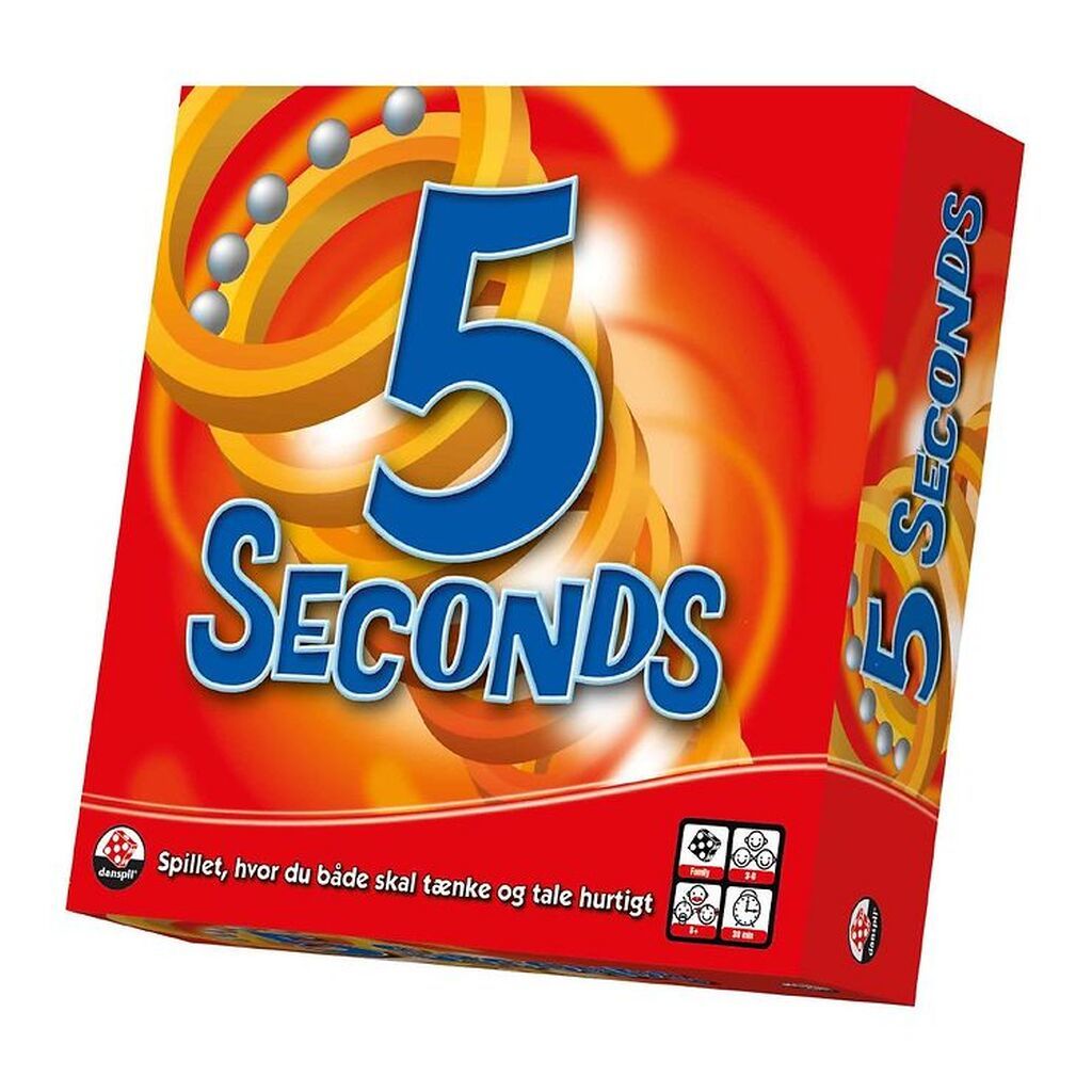 Danspil Brætspil - 5 Seconds
