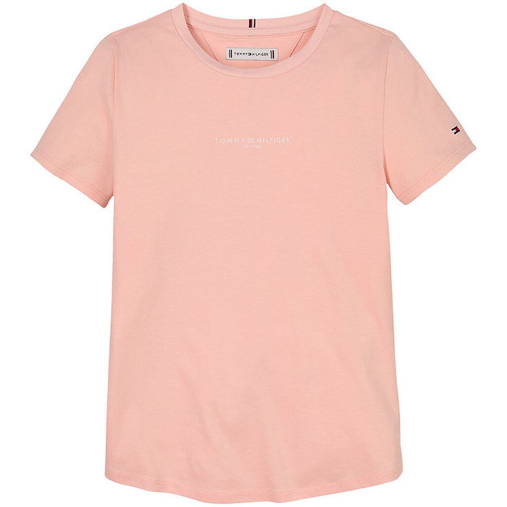 Tommy Hilfiger T-shirt - Mini Corp - Coral Ice