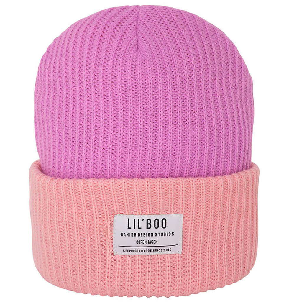 Lil'Boo Copenhagen Hue - Rib/Strik - Hygge - Pink/Purple