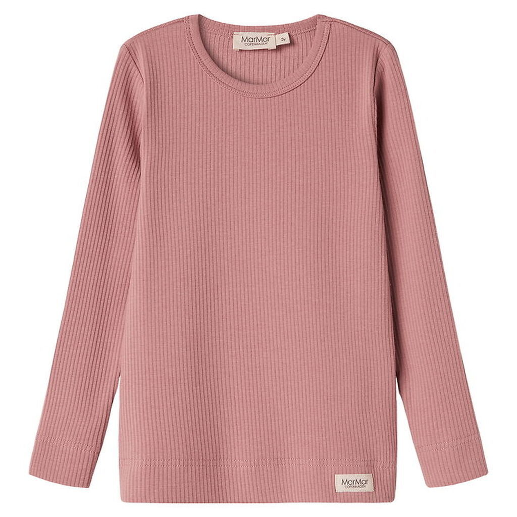 MarMar Bluse - Rib - Modal - Rose Parfait