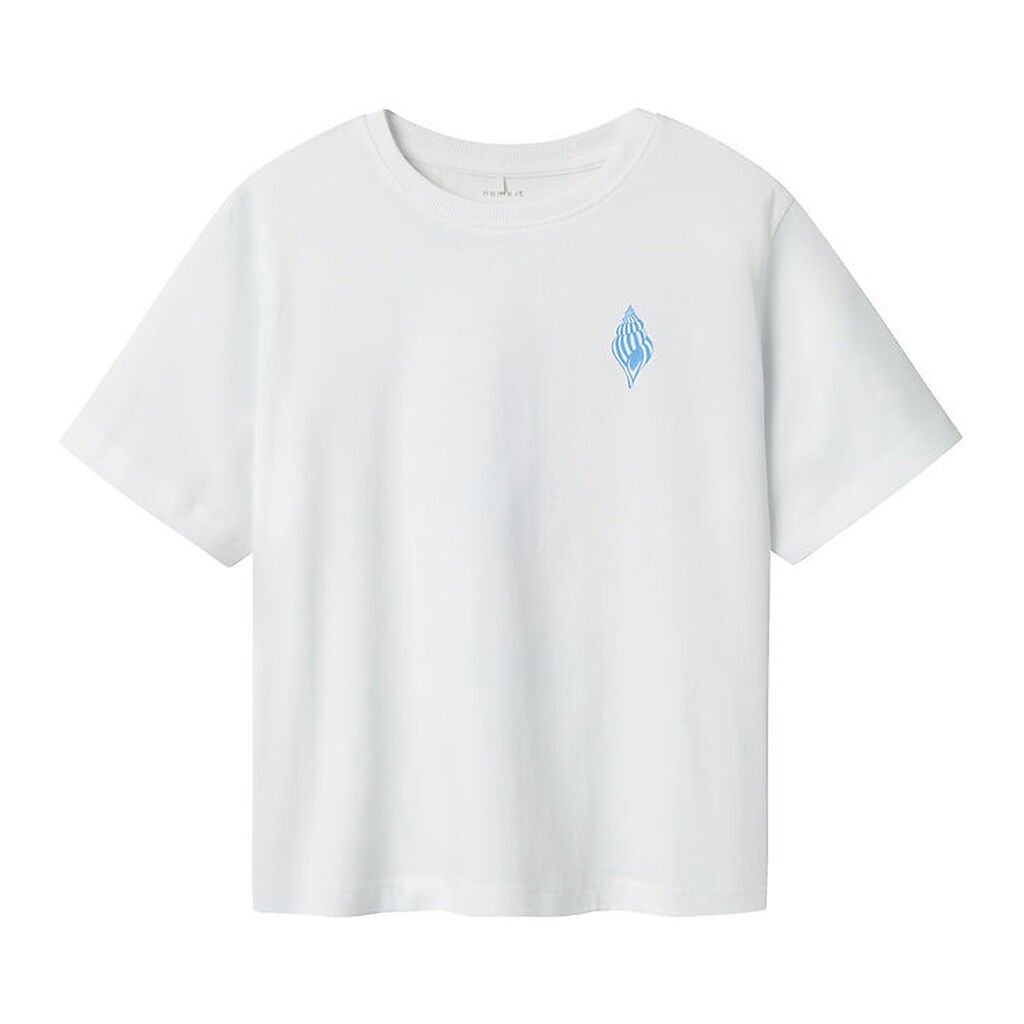 Name It T-shirt - NkfJassa - Lucent White