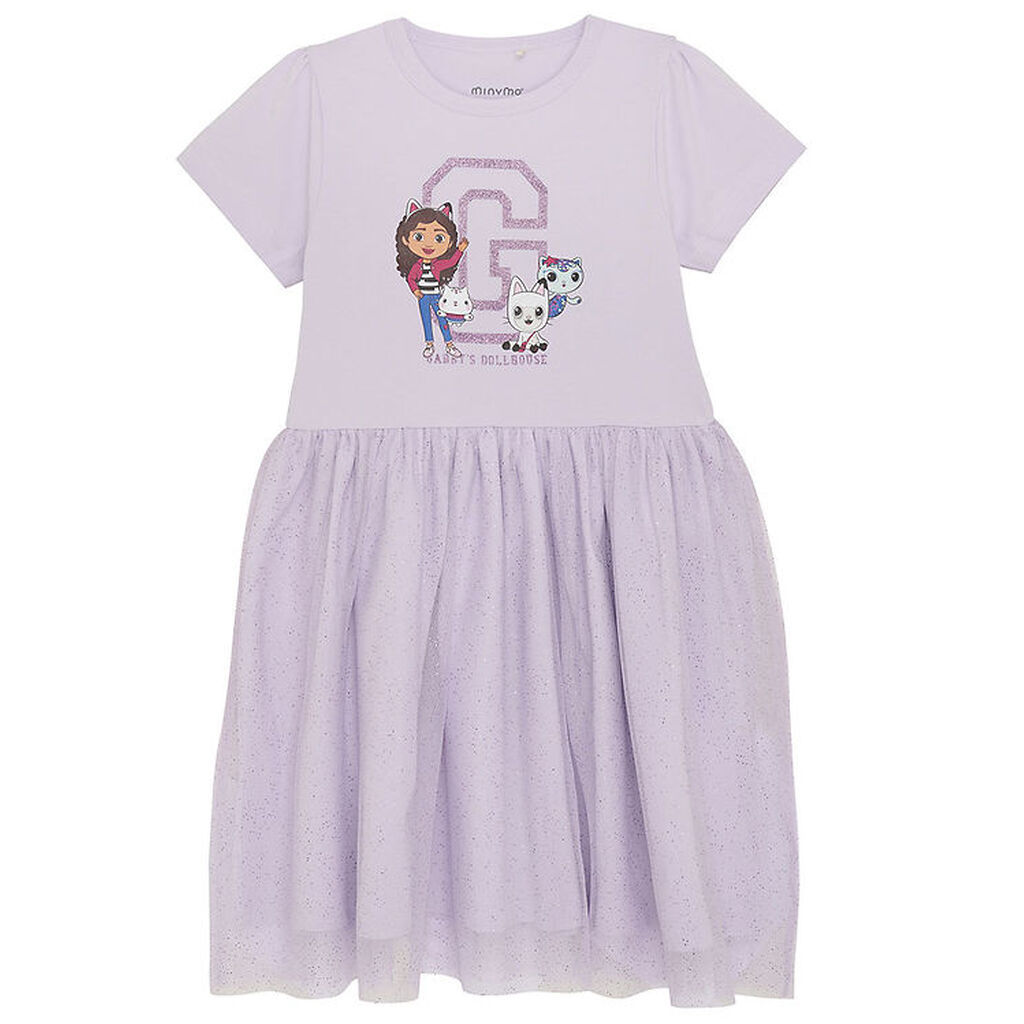 Minymo Kjole - Gabby's Dollhouse - Orchid Petal