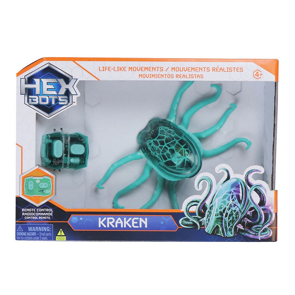 Hex Bots Fjernstyret Kraken - Grøn