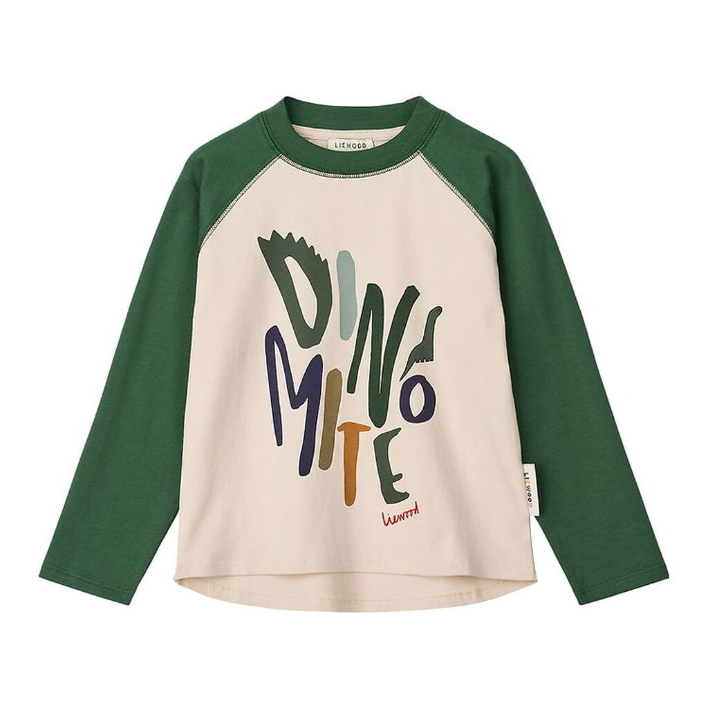 Liewood Bluse - Dinomite/Garden Green/Sandy