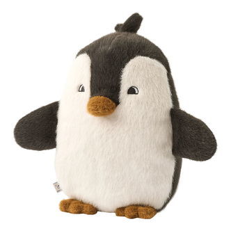 Liewood Bamse - 23 cm - Berto Penguin - Sandy/Dark Grey