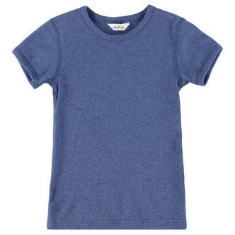 Joha T-shirt - Rib - Mørkeblå