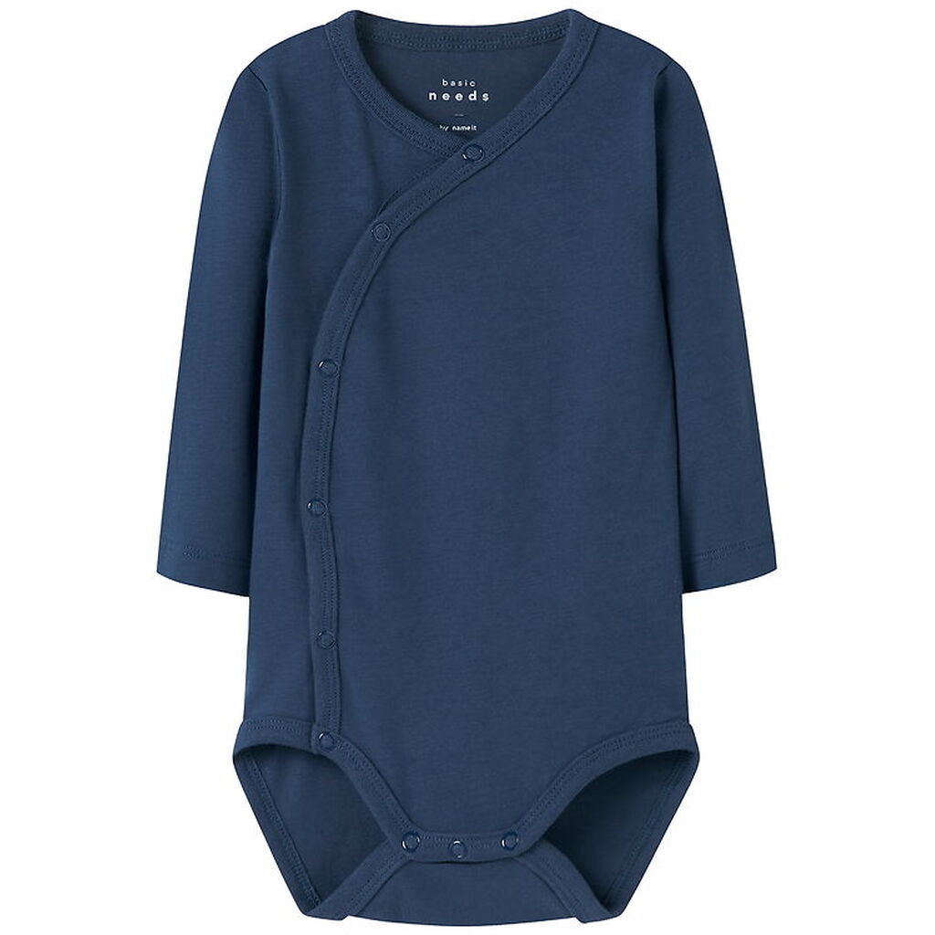 Name It Slå-om Body l/æ - NbmVrolle - Insignia Blue