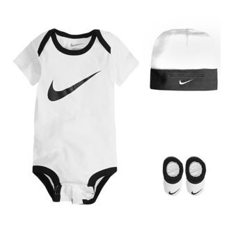 Nike Gaveæske - Futter/Hue/Body k/æ - Swoosh - Hvid/Sort