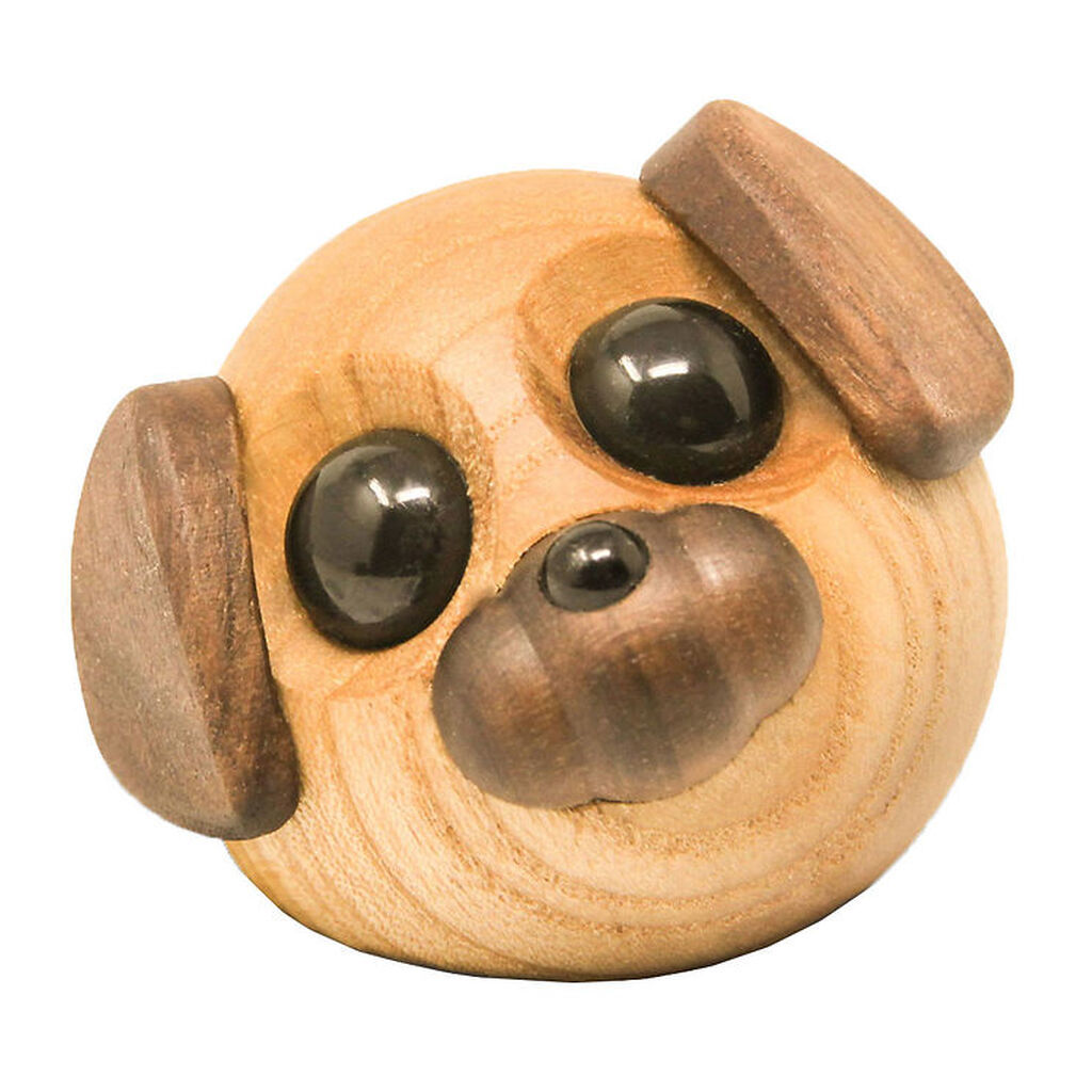 FableWood Pick-Me-Up Hund - Molly - 5 cm - Natur