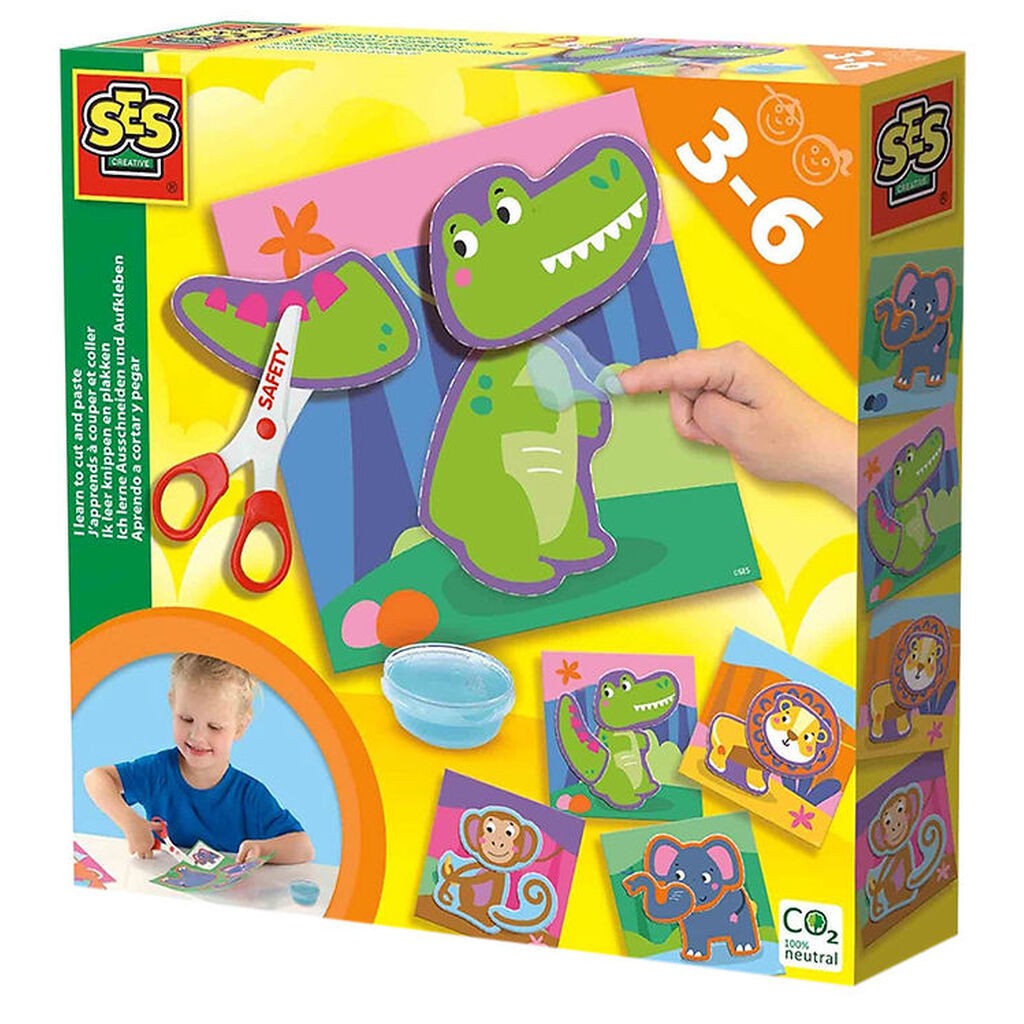 SES Creative - Lær At Klippe Og Klister