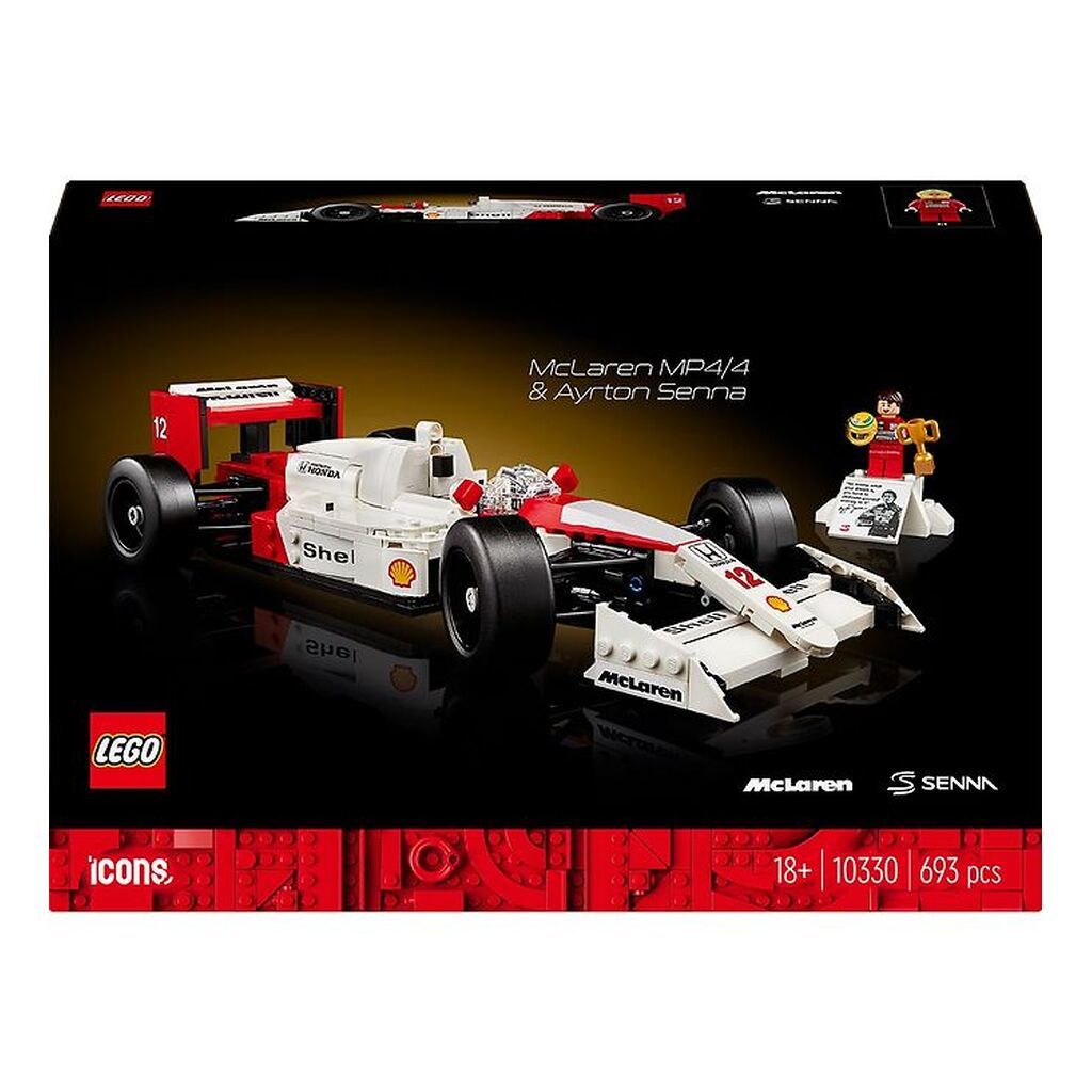 LEGOÂ® Icons - McLaren MP4/4 og Ayrton Senna 10330 - 693 Dele