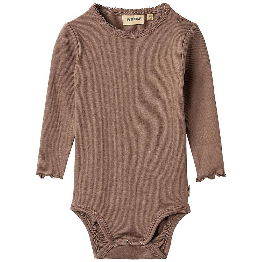 Wheat Body l/æ - Rib - Regitze - Toffee Brown