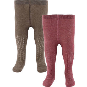 Minymo Strømpebukser - 2-pak - Deco Rose