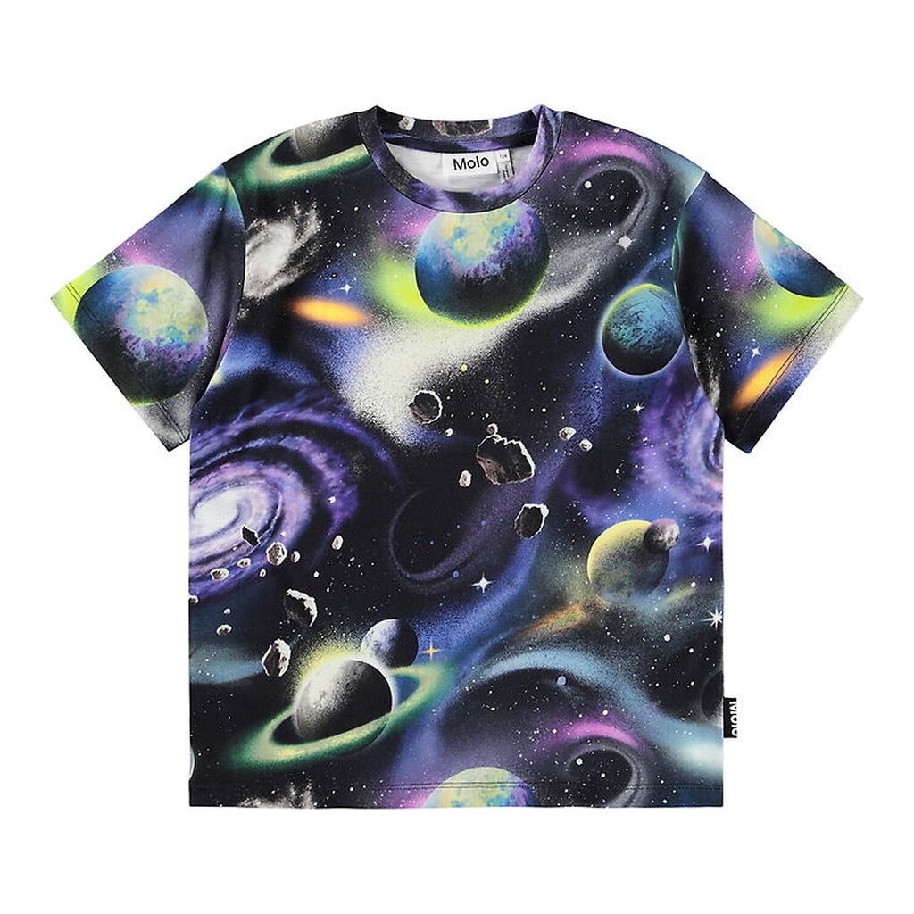 Molo T-shirt - Riley - Airbrush Space