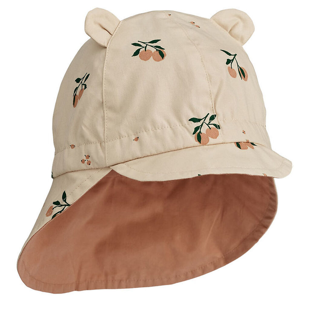 Liewood Legionærhat - Gorm Reversible - Peach Seashell/Pale Tusc