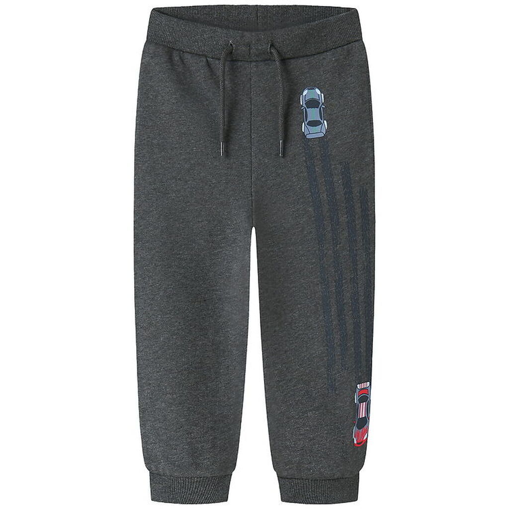 Name It Sweatpants - NmmVoltinus - Dark Grey Melange/Cars