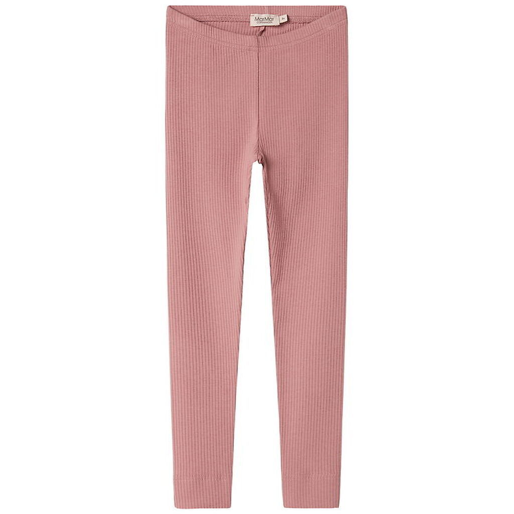 MarMar Leggings - Rib - Modal - Rose Parfait