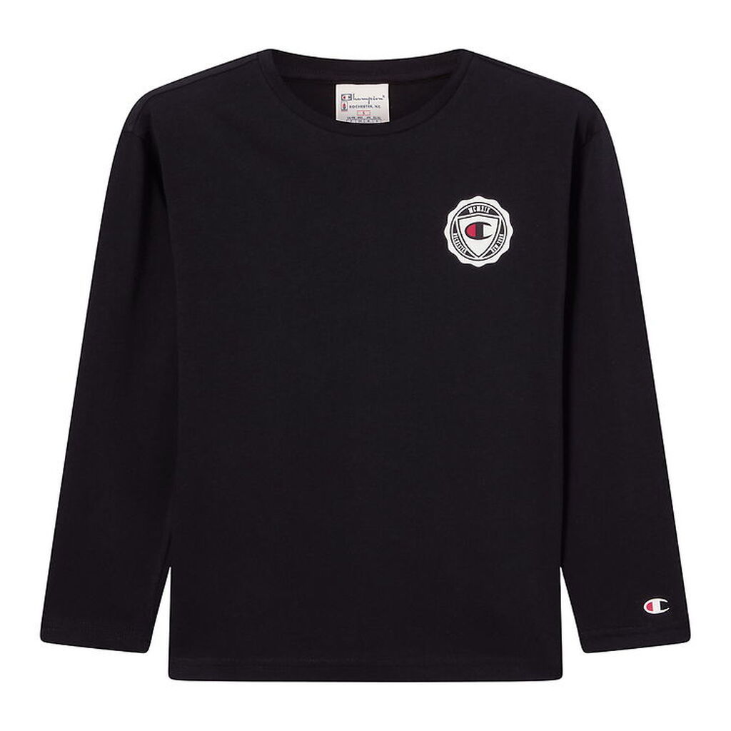 Champion Bluse - Black Beauty m. Print