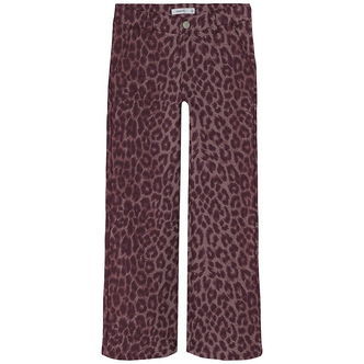 Name It Jeans - Wide - NkfRose - Burgundy/Leo