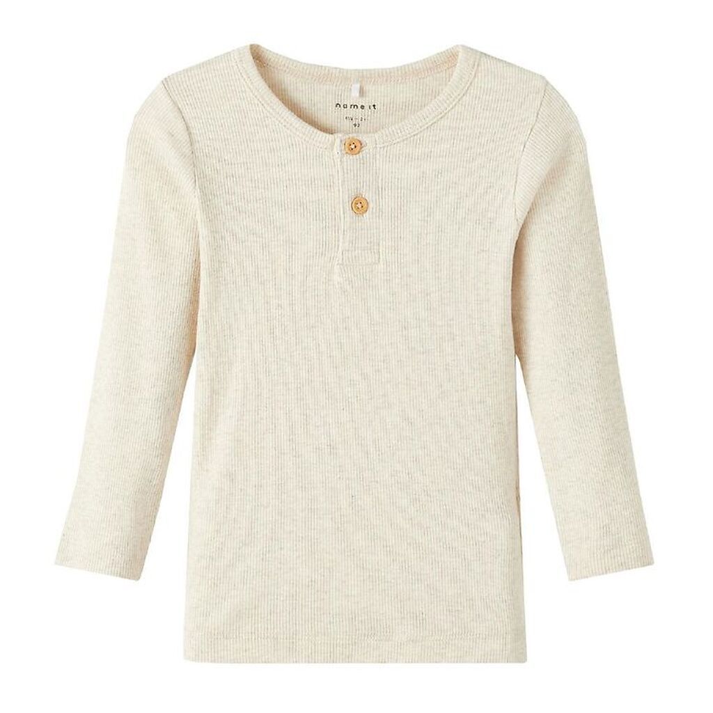 Name It Bluse - Rib - Noos - NmmKab - Peyote Melange