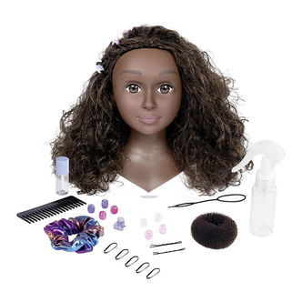 Smoby Frisørdukke m. Tilbehør - My Beauty Afro - 23 Dele